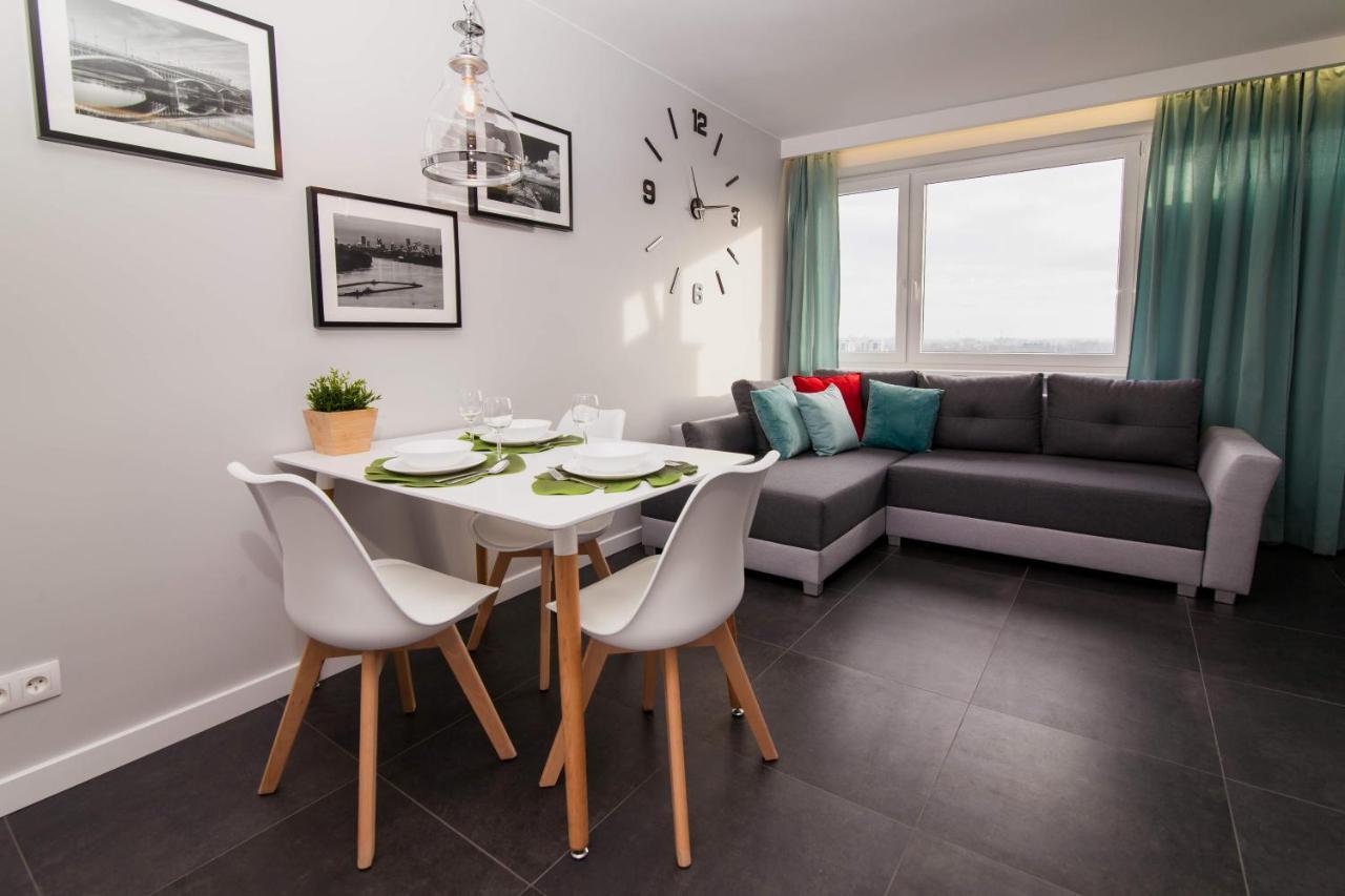 Apartment River Front, Great View From 14Th Floor, Next To Pge Narodowy Stadium, Torwar - By Warsawskyline Apartments Dış mekan fotoğraf