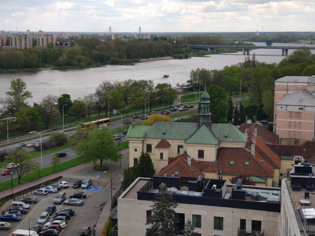 Apartment River Front, Great View From 14Th Floor, Next To Pge Narodowy Stadium, Torwar - By Warsawskyline Apartments Dış mekan fotoğraf